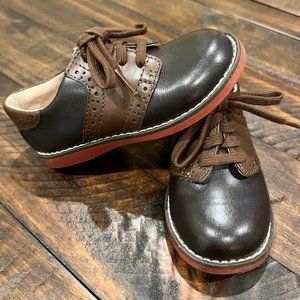 Footmates Connor Taffy and Brown-Size 7